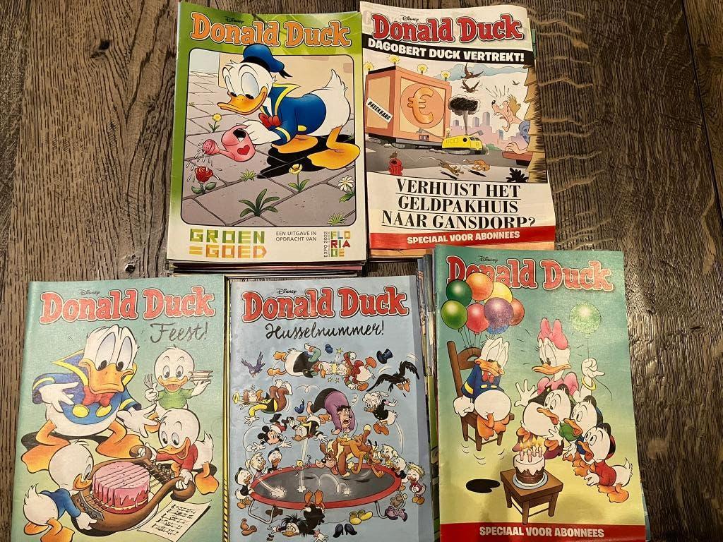 Donald Duck weekblad jaargang 2022, Complete serie of reeks, Ophalen of Verzenden, Zo goed als nieuw, Donald Duck