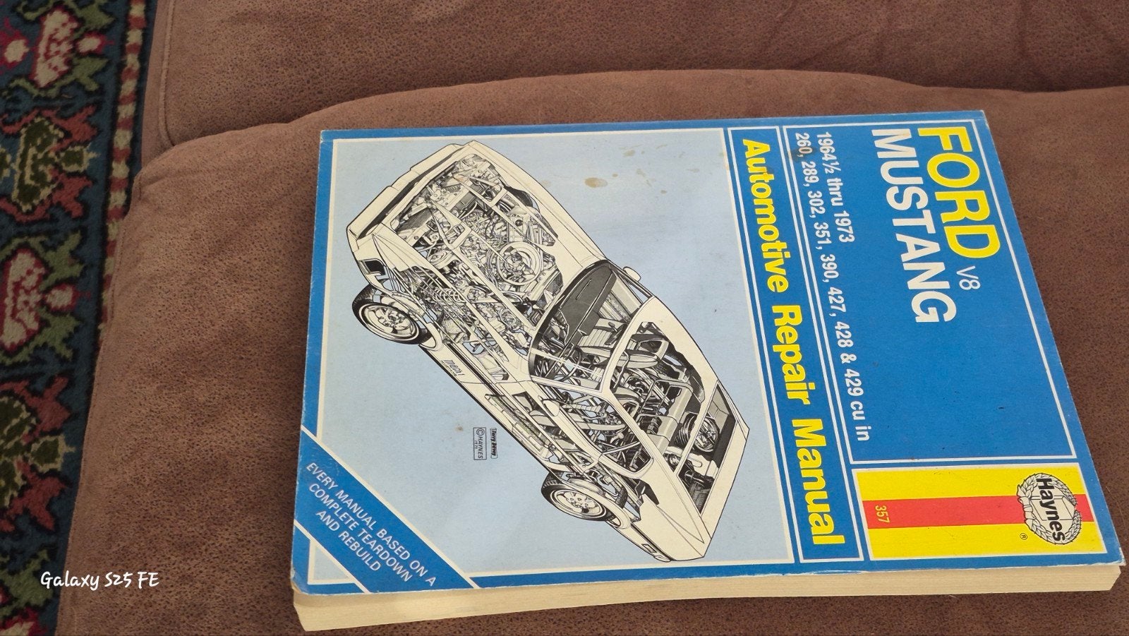FORD Mustang V8 1964>1973. Handleiding, Ophalen, 1960 tot 1980, Tijdschrift
