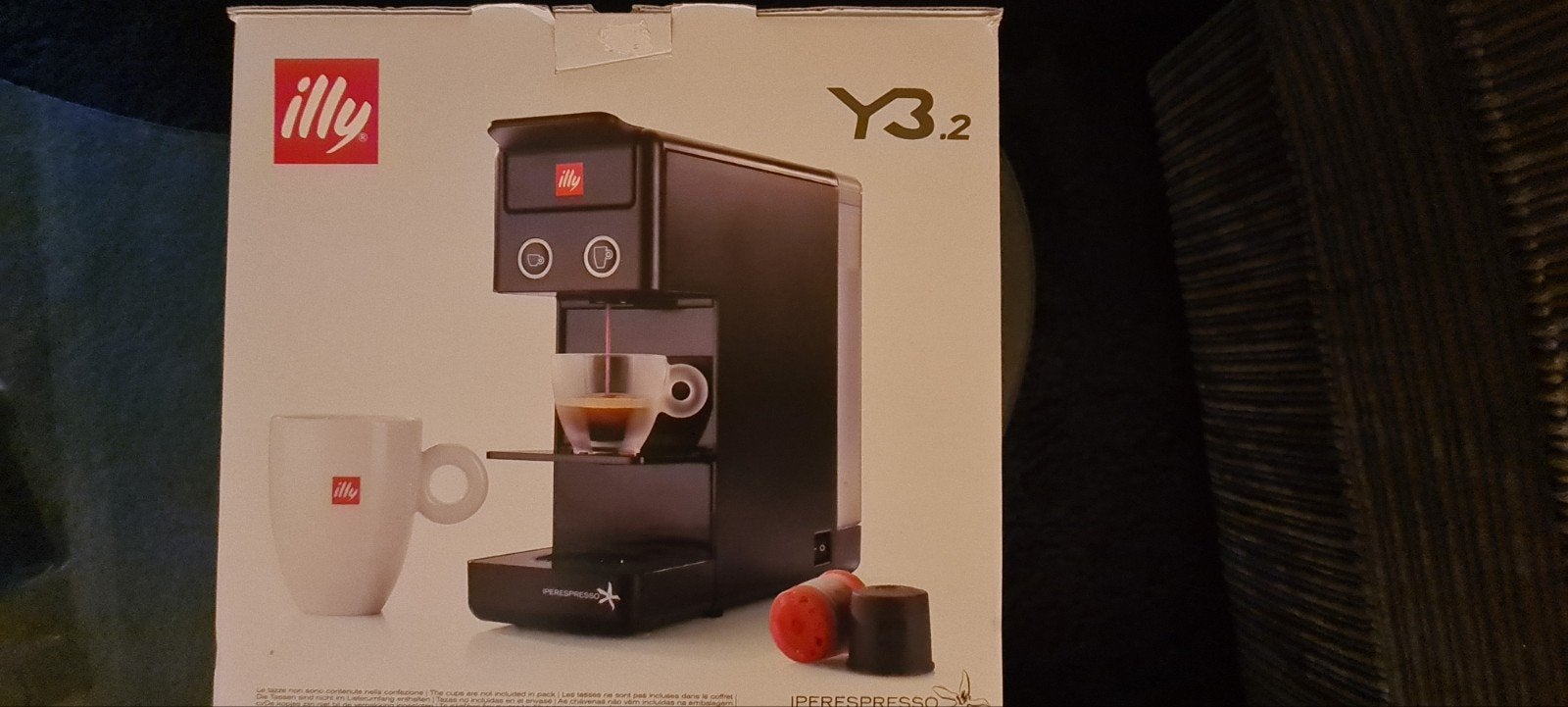Illy Y3.2 Iperespresso & Coffee machine, Ophalen of Verzenden, Zo goed als nieuw