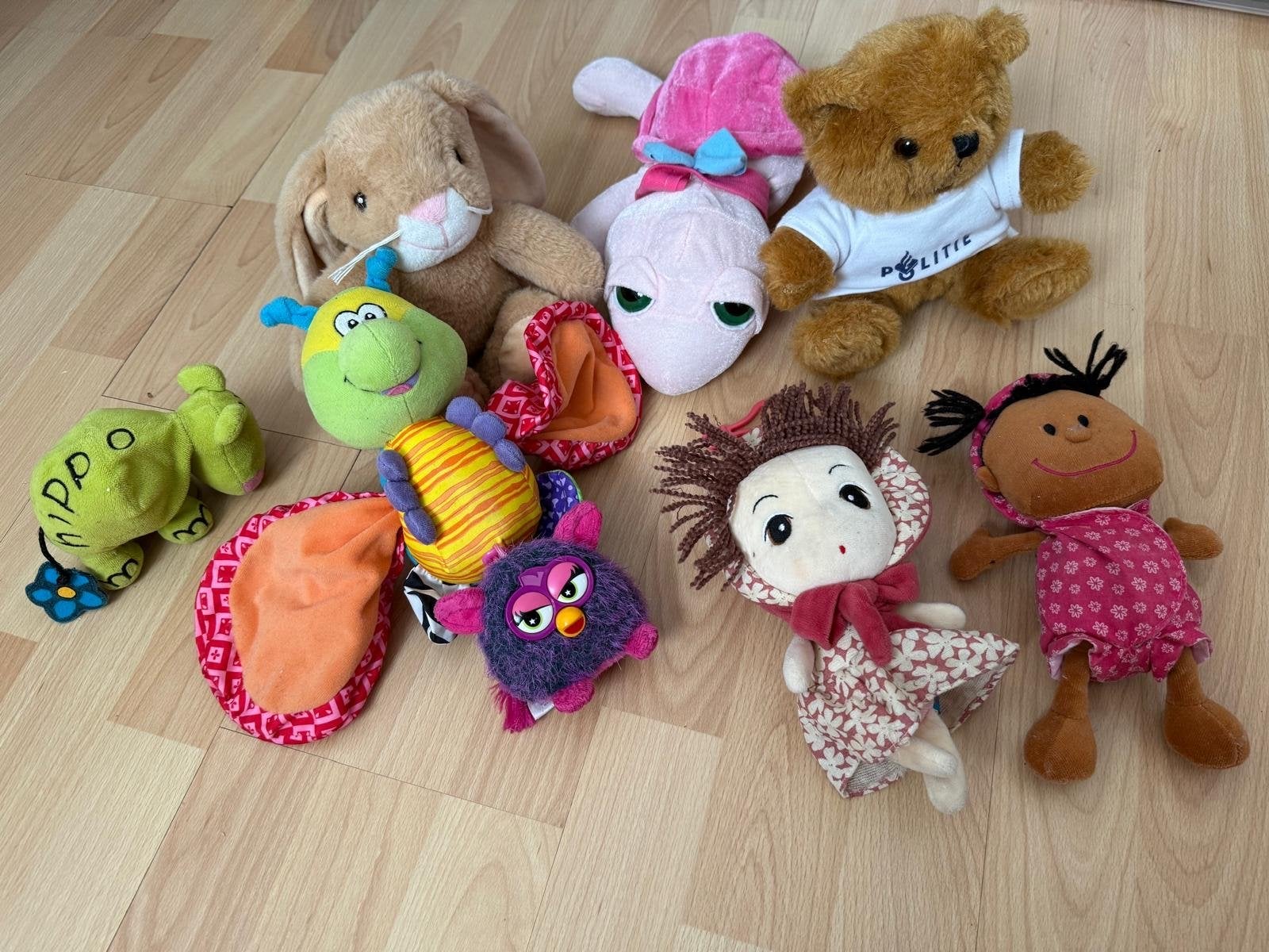 Diverse knuffels en knuffeldoekjes - Zo goed als nieuw, Overige merken, Overige karakters, Konijn, Ophalen of Verzenden