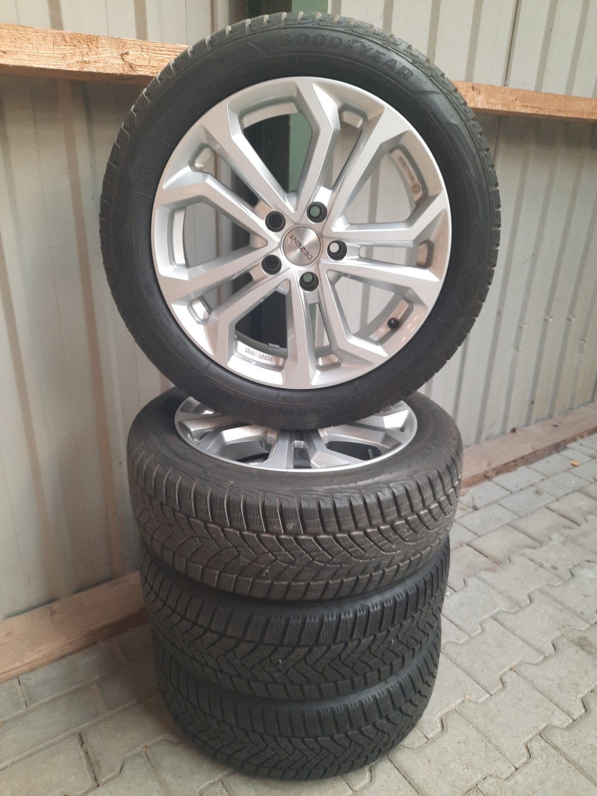 17 inch velgen 5×112 SKODA OCTAVIA AUDI A3 VW GOLF 7 WINTER, Gebruikt, Banden en Velgen, 17 inch, Personenwagen