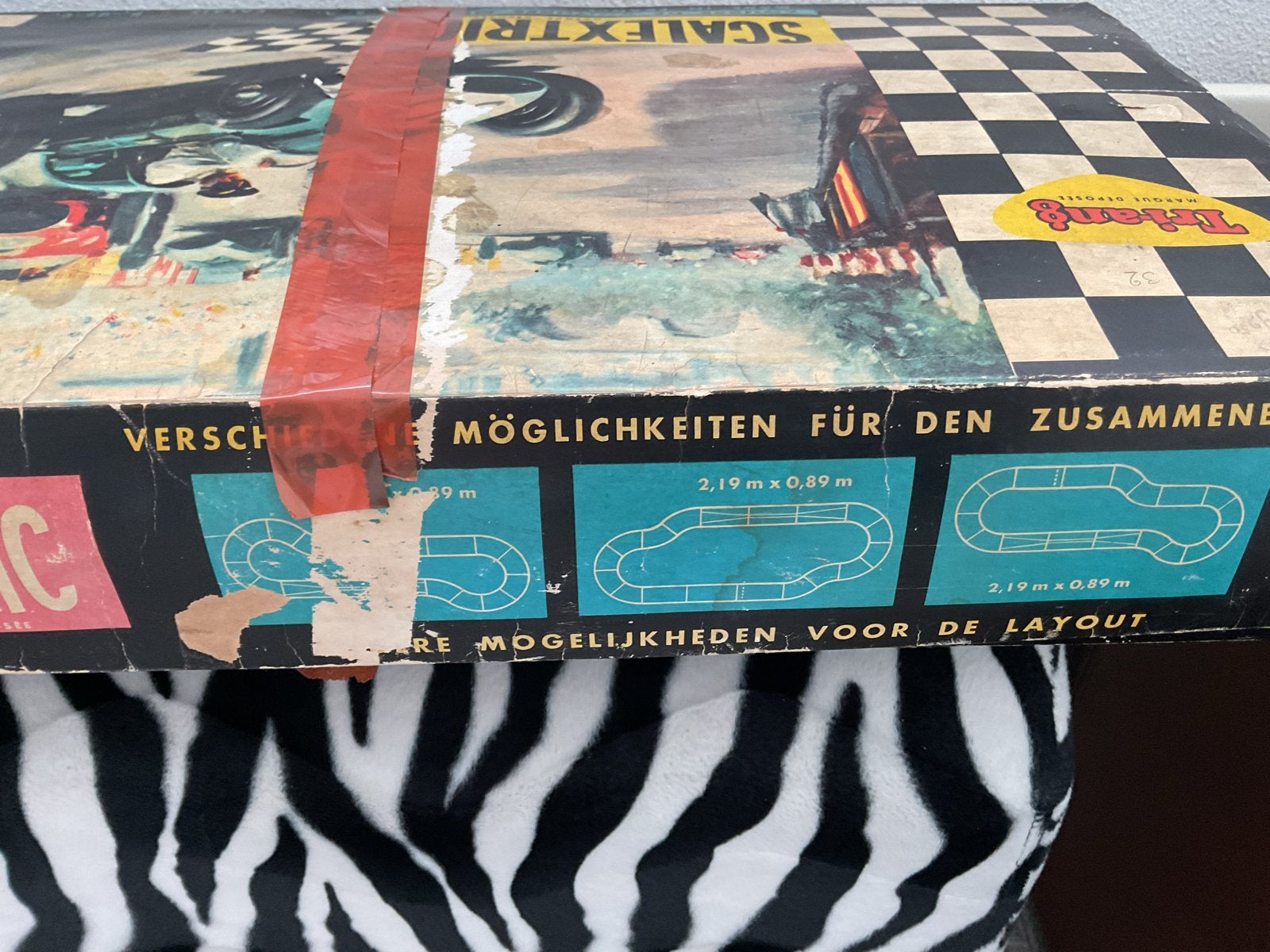 Vintage Scalextric racebaan - Compleet met auto's, Overige merken, Ophalen of Verzenden, Elektrisch, Racebaan
