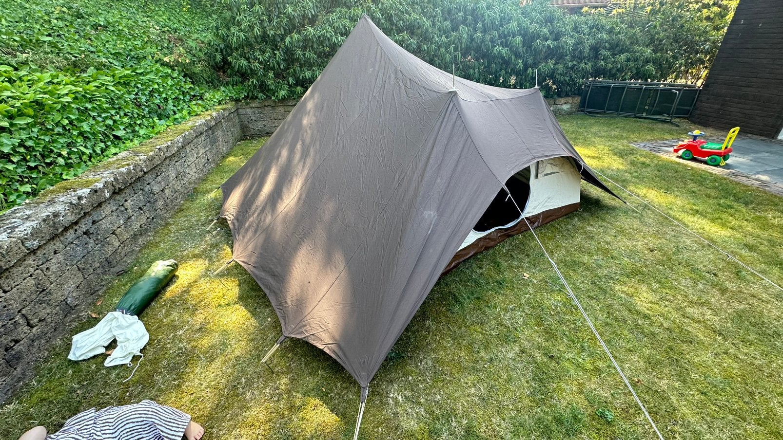 Leuk tentje, Caravans en Kamperen, Ophalen, Gebruikt, Tot en met 3