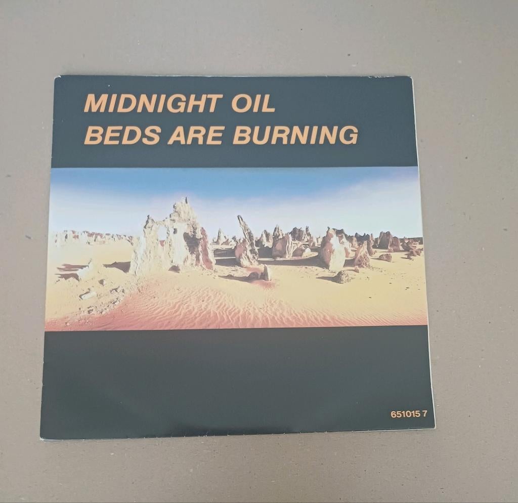 Midnight Oil - Gereserveerd, Cd's en Dvd's, Vinyl Singles, Gebruikt, 7 inch, Ophalen of Verzenden, Pop