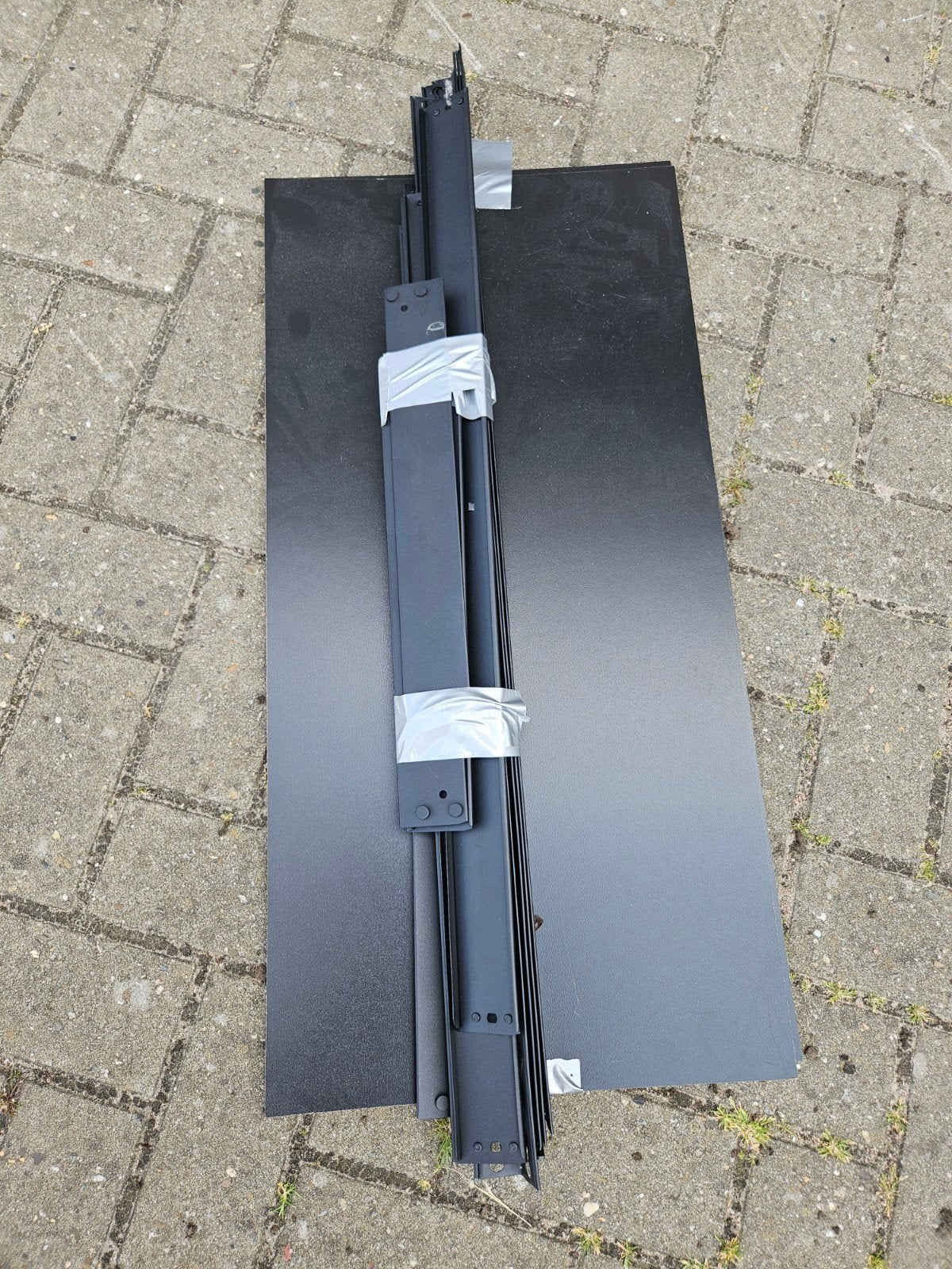 Steling van licht materiaal platen en profielen kast, Ophalen, Gebruikt