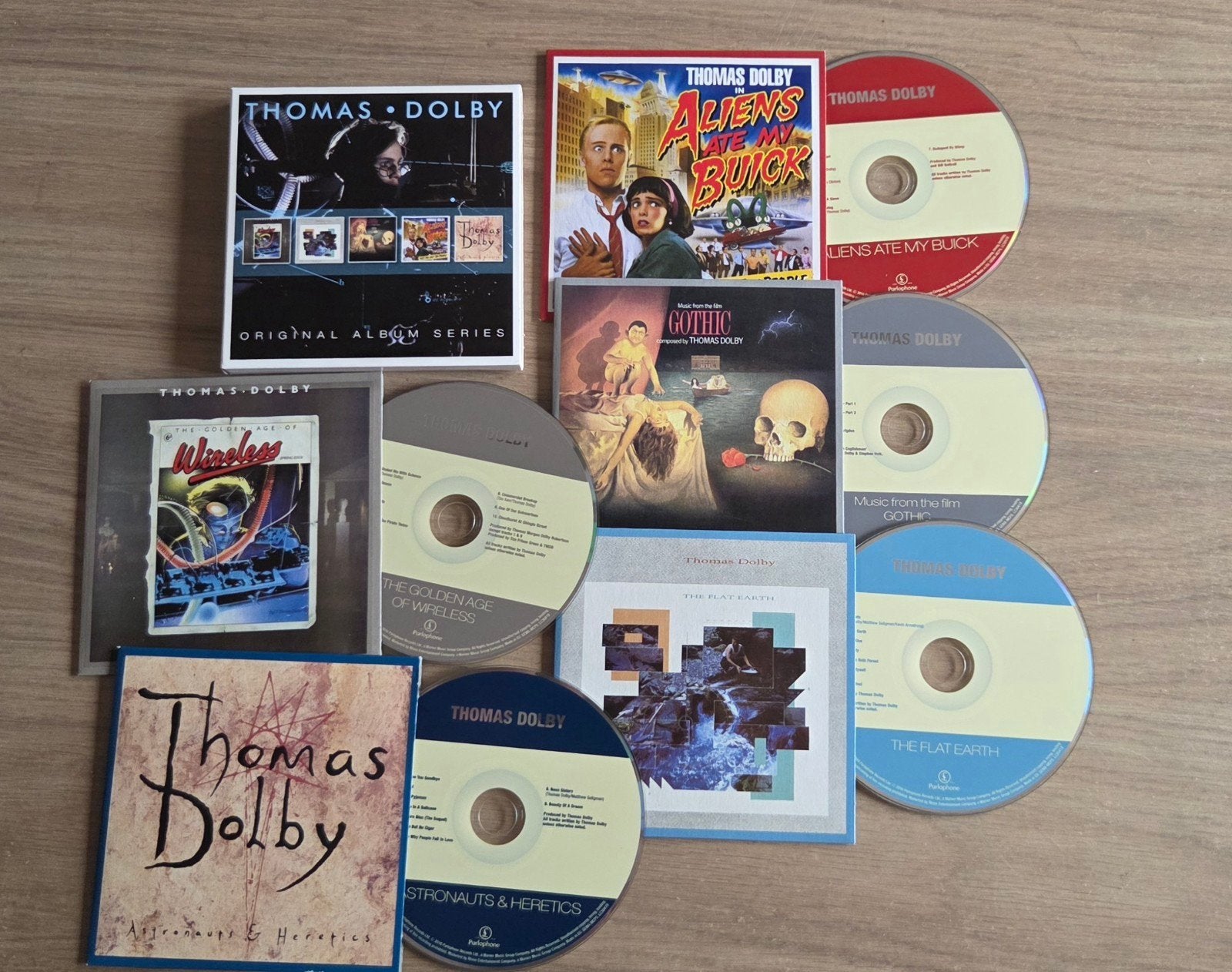Thomas Dolby - Original Album Series (5 CD Boxset), Ophalen of Verzenden, 1980 - 1989, Zo goed als nieuw, Boxset