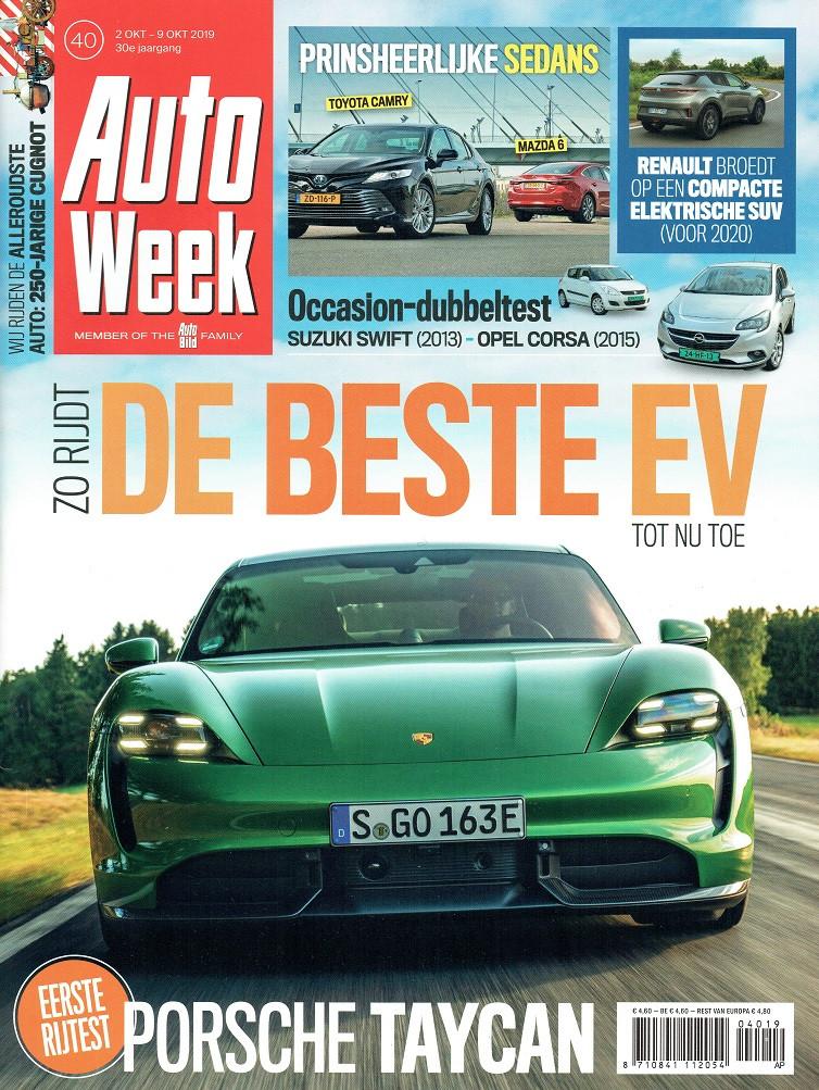 Autoweek 2019 nr. 40 (o.a. Mazda 6 & Toyota Camry), Boeken, Verzenden, Gelezen, Algemeen