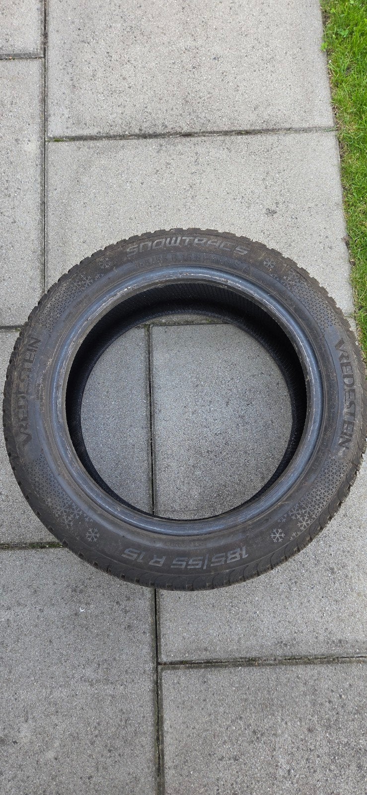 4 Winterbanden 185/55 R15 82H voor Fiat 500 - Goed Profiel, Ophalen, Gebruikt