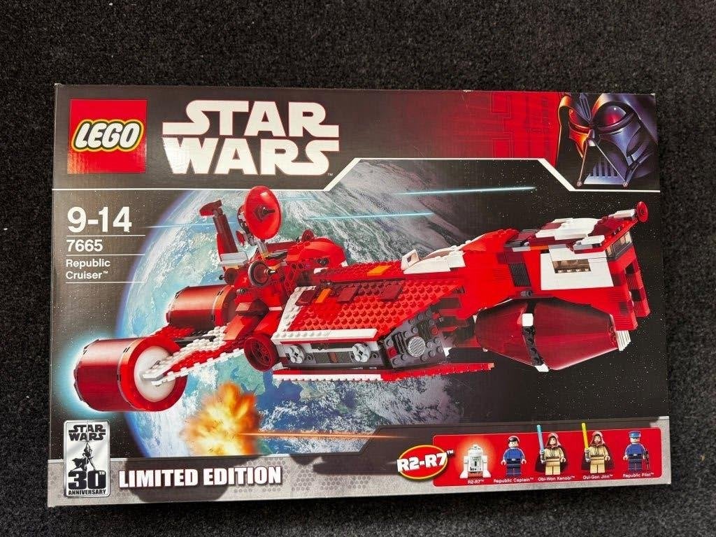 LEGO Star Wars 7665 Republic Cruiser – compleet + doos, Star Wars, Lego, Ophalen of Verzenden, Zo goed als nieuw