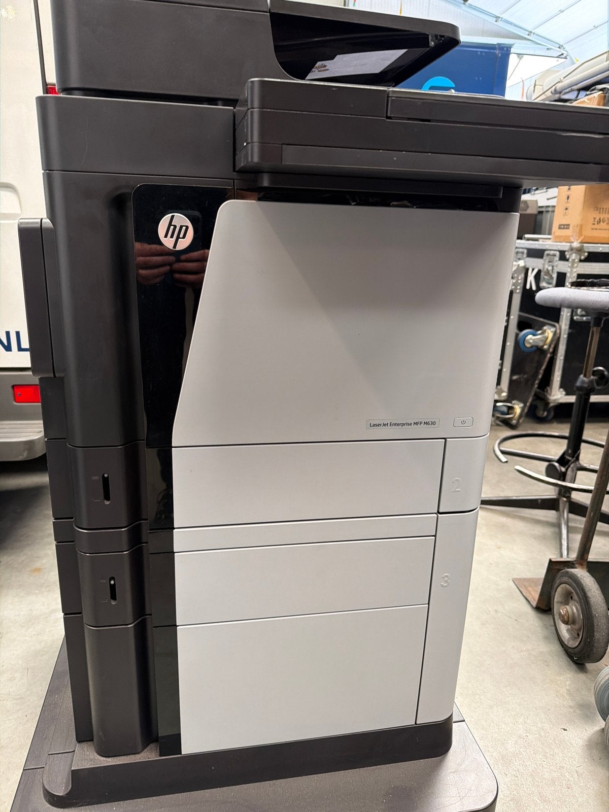 HP LaserJet Enterprise MFP M725dn All-in-One Printer, Computers en Software, Printers, Ophalen, Gebruikt, Kopieren, All-in-one
