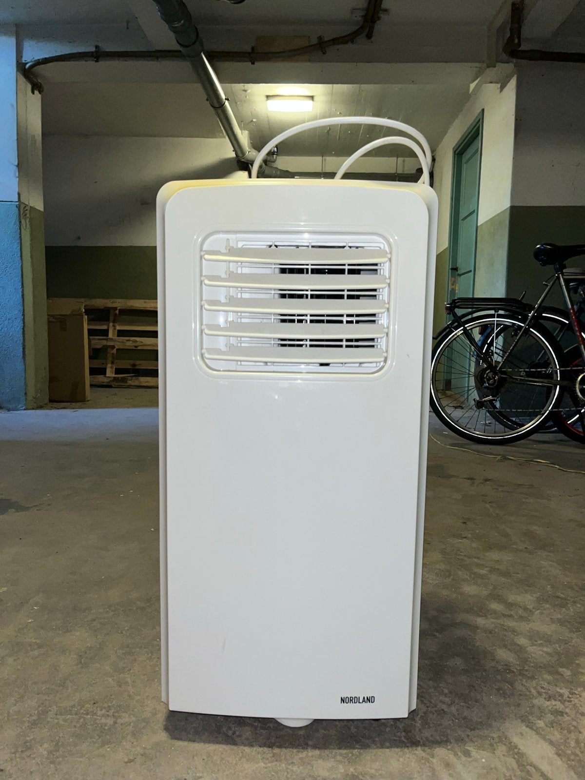 Nordland Mobiele Airco 7000BTU met Afstandsbediening, Ophalen, Gebruikt, Minder dan 60 m³, 3 snelheden of meer