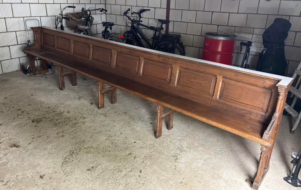 Kerkbank van 4 meter!!!, Verzenden