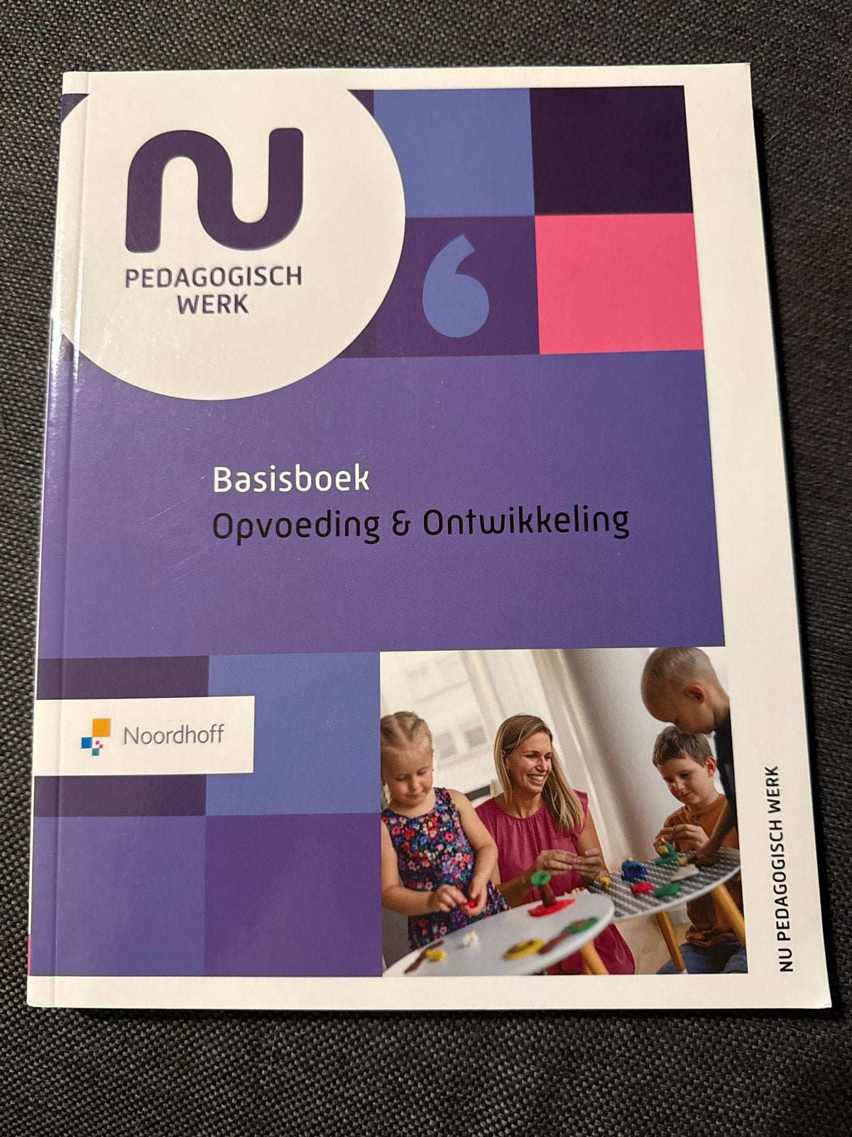 NU Pedagogisch Werk 6: Basisboek Opvoeding & Ontwikkeling, Boeken, Ophalen of Verzenden, Gamma, Zo goed als nieuw, MBO