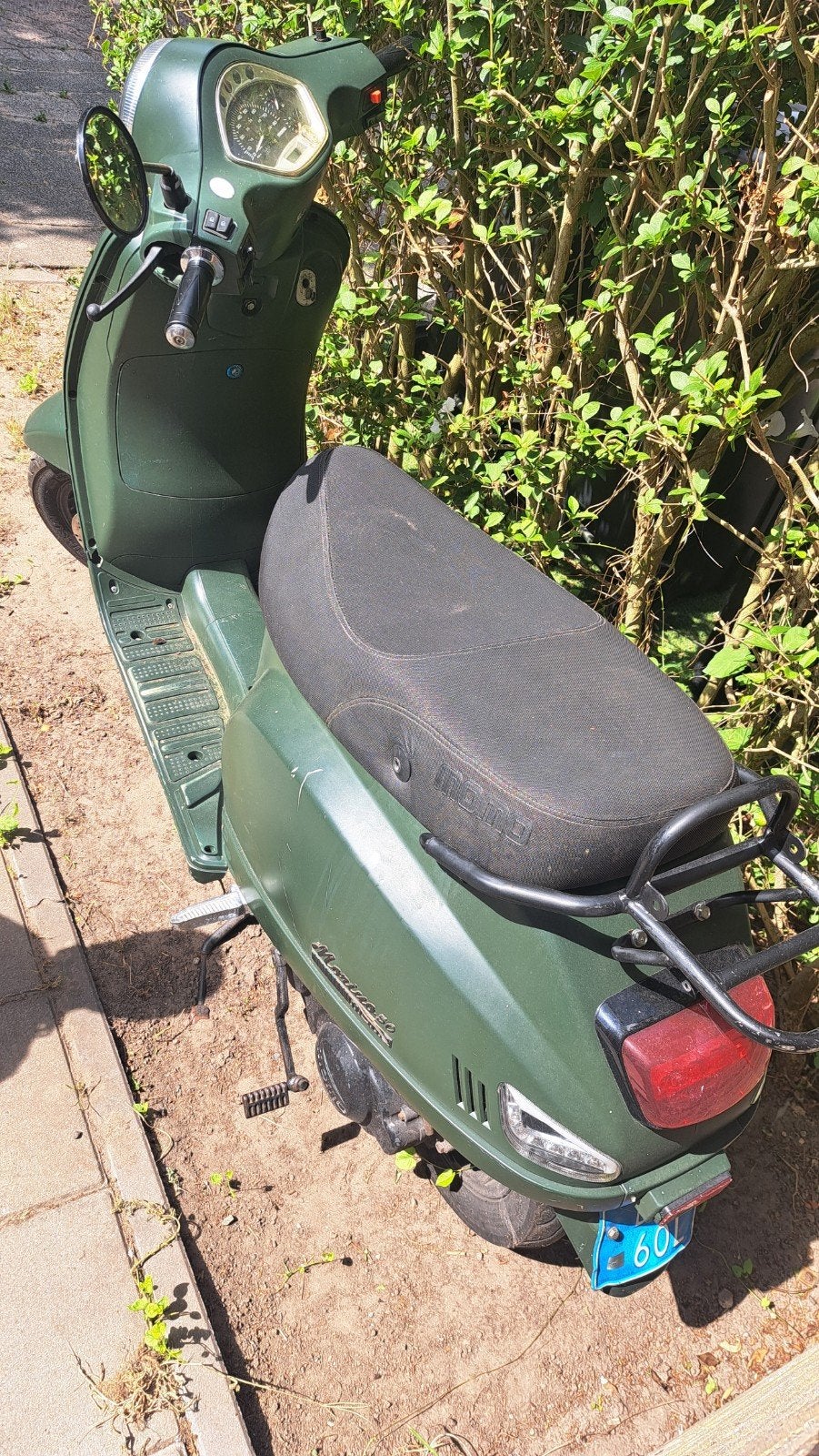 Groene scooter - Goed onderhouden, Ophalen of Verzenden, Gebruikt, Maximaal 25 km/u, Benzine