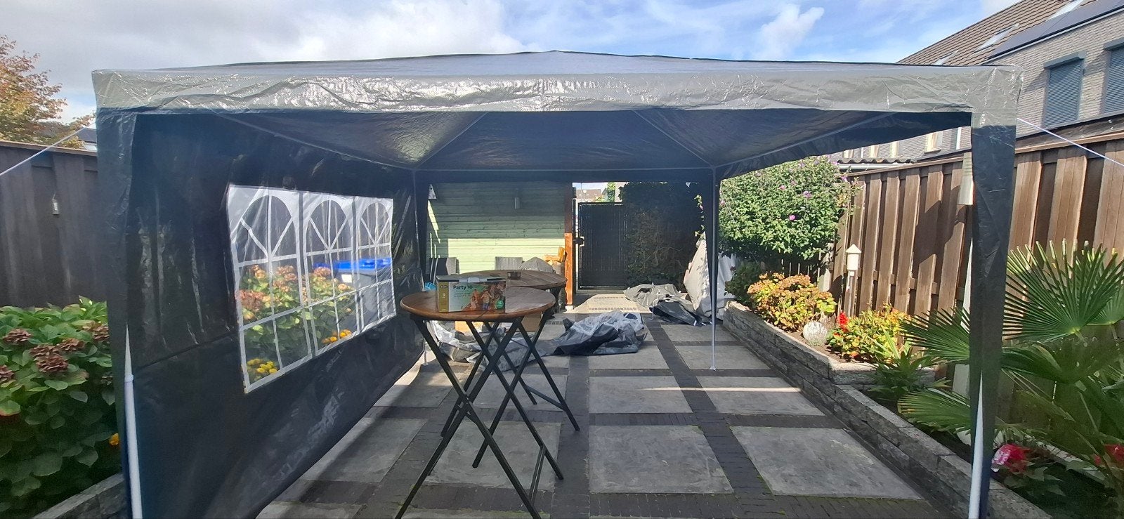 Partytent 3x3meter - Ideaal voor feesten en evenementen, Gebruikt, Partytent, Minder dan 4 meter, 2 meter of meer