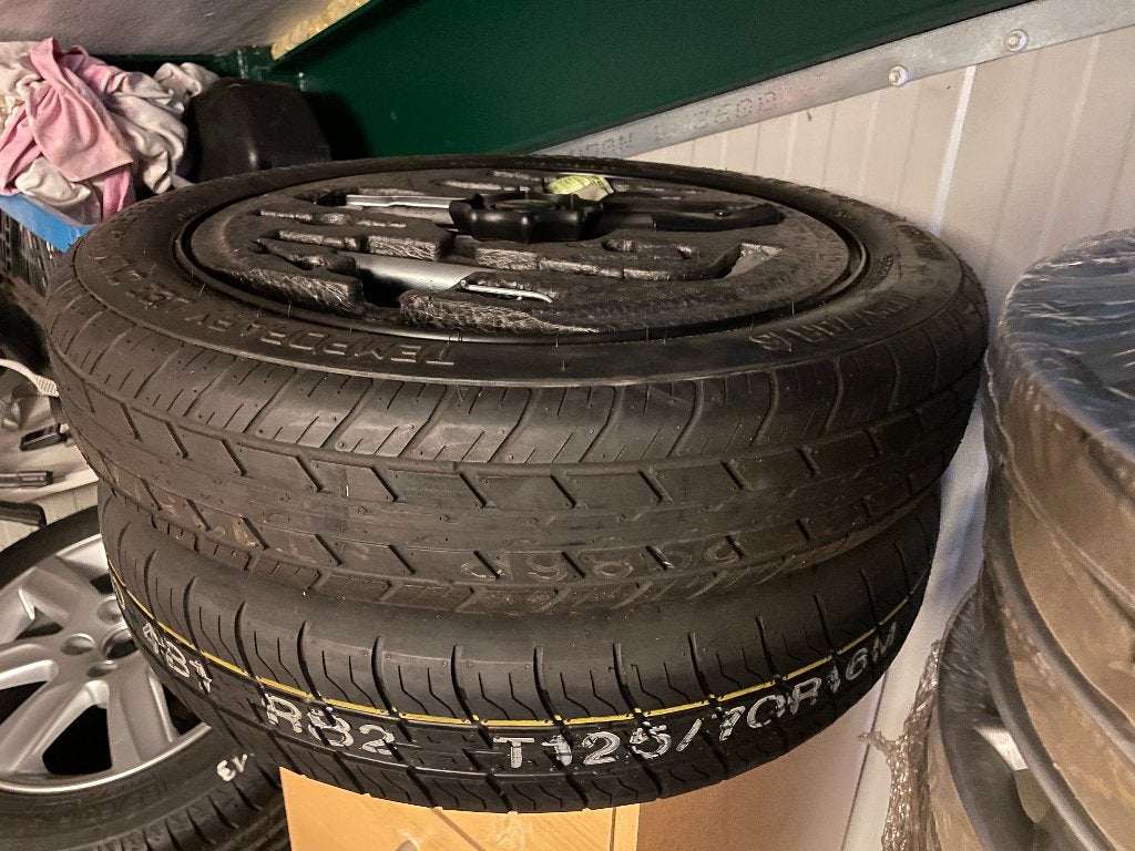 Thuiskomer / Reservewiel VW Passat Touran 5X112  T125/70 R16, Ophalen of Verzenden, Nieuw
