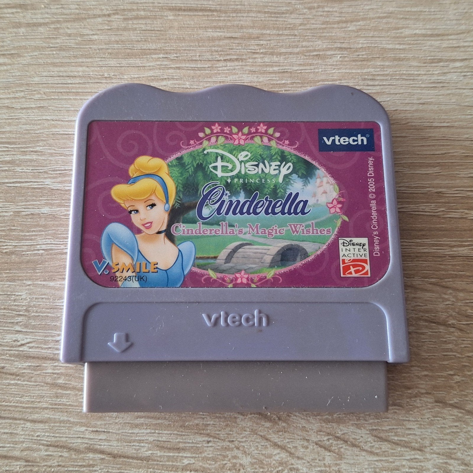 VTech V.Smile Disney Cinderella - Cinderella's Magic Wishes, Ophalen of Verzenden, Gebruikt, Jongen of Meisje