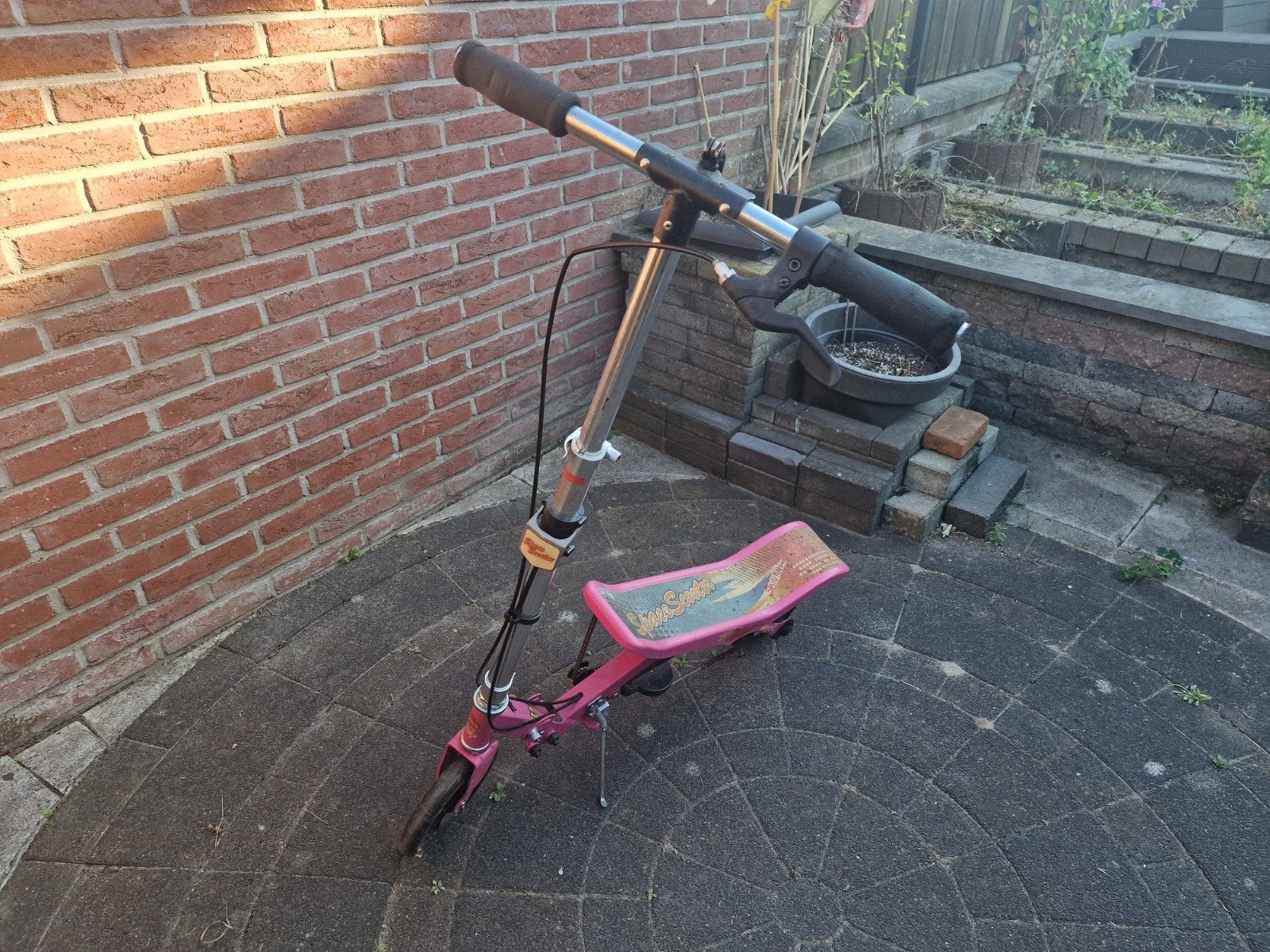 Space Scooter gebruikt - Roze step voor kinderen, Fietsen en Brommers, Ophalen, Gebruikt, Space Scooter