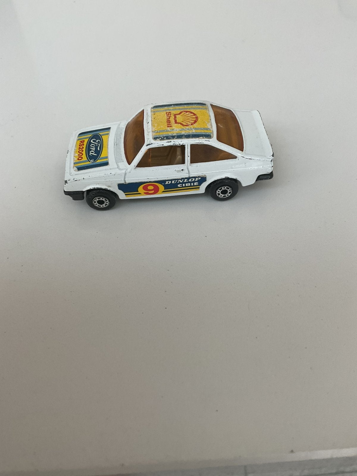 Matchbox Ford Escort Rs 2000, Ophalen of Verzenden, Gebruikt, Auto, Matchbox
