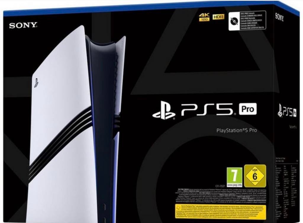 PlayStation 5 Pro 2TB nieuw geseald factuur + Garantie