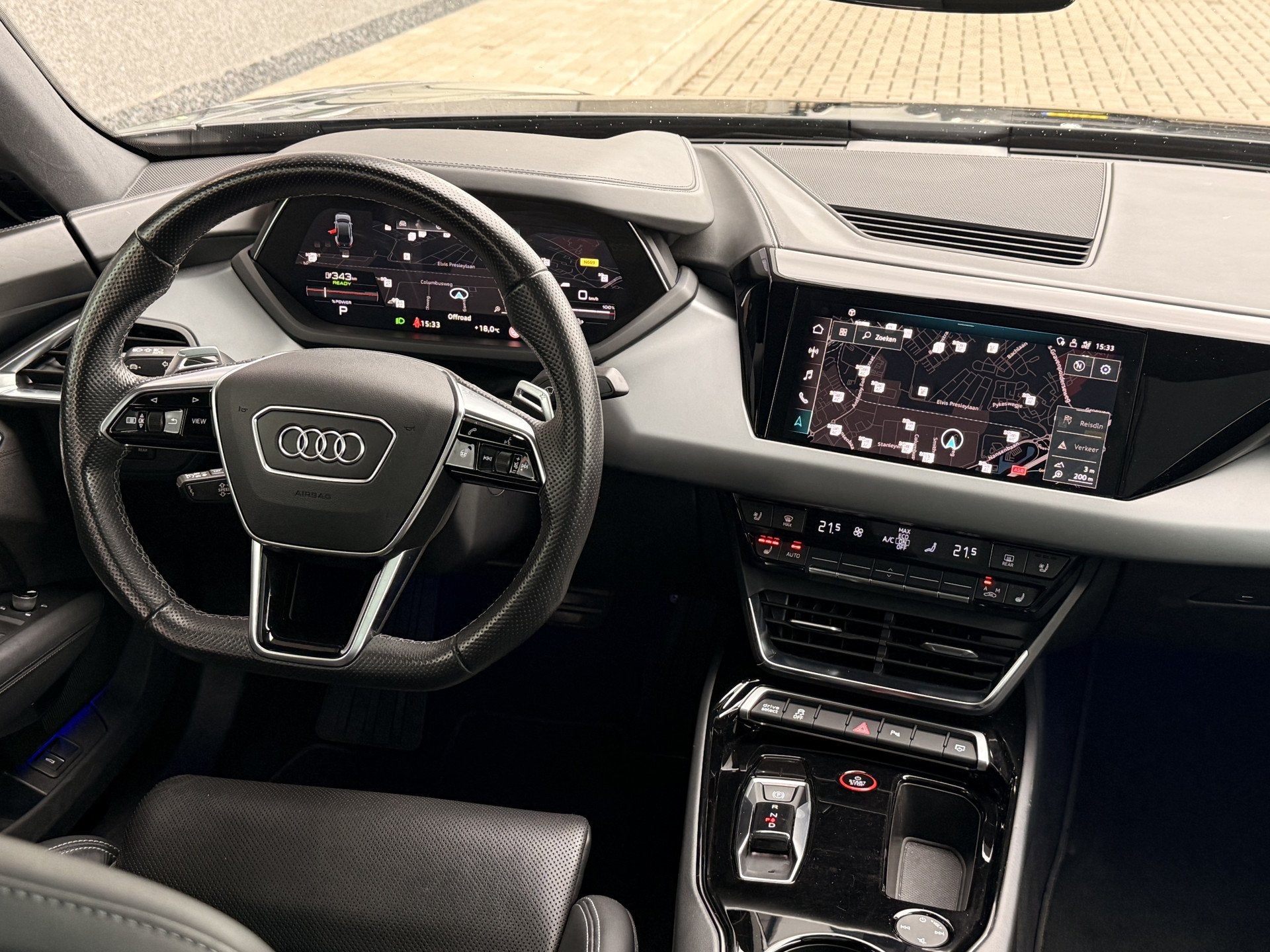 Audi e-tron GT 93 kWh | Audi Exclusive | Bang & Olufsen | Ap, Automaat, Gebruikt, Zwart, Zwart
