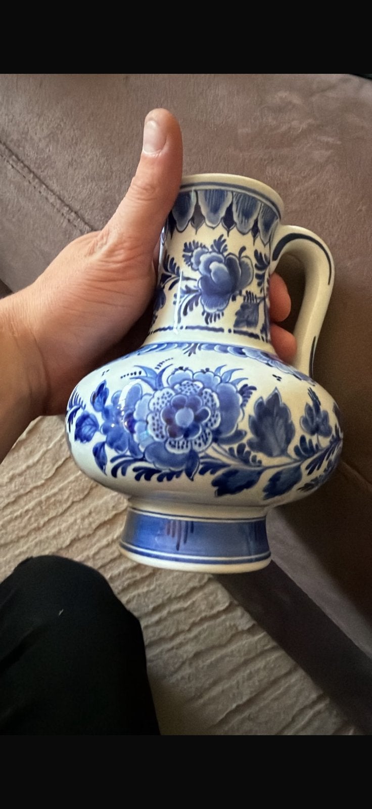 Origineel Royal Delft De Porceleyne Fles +Zenith+certificaat, Ophalen