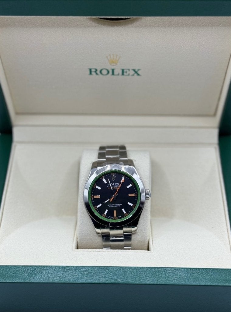 Rolex Milgauss, Zwart, Nieuw, Ophalen of Verzenden, Waterdicht