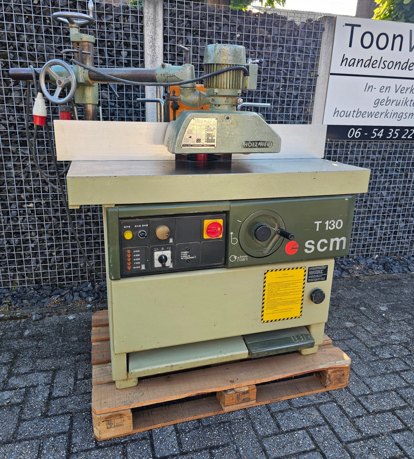 Freesmachine SCM met aanvoerapparraat, Doe-het-zelf en Verbouw, Ophalen, Gebruikt, Overige soorten, SCM