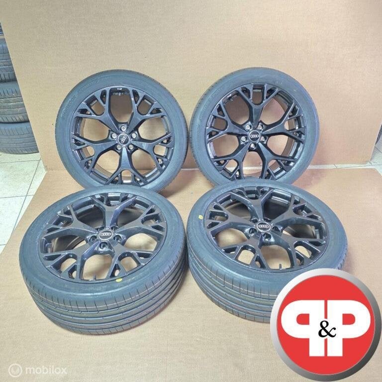 20 inch A6 4P wielen met Hankook zomerbanden, Auto-onderdelen, Banden en Velgen