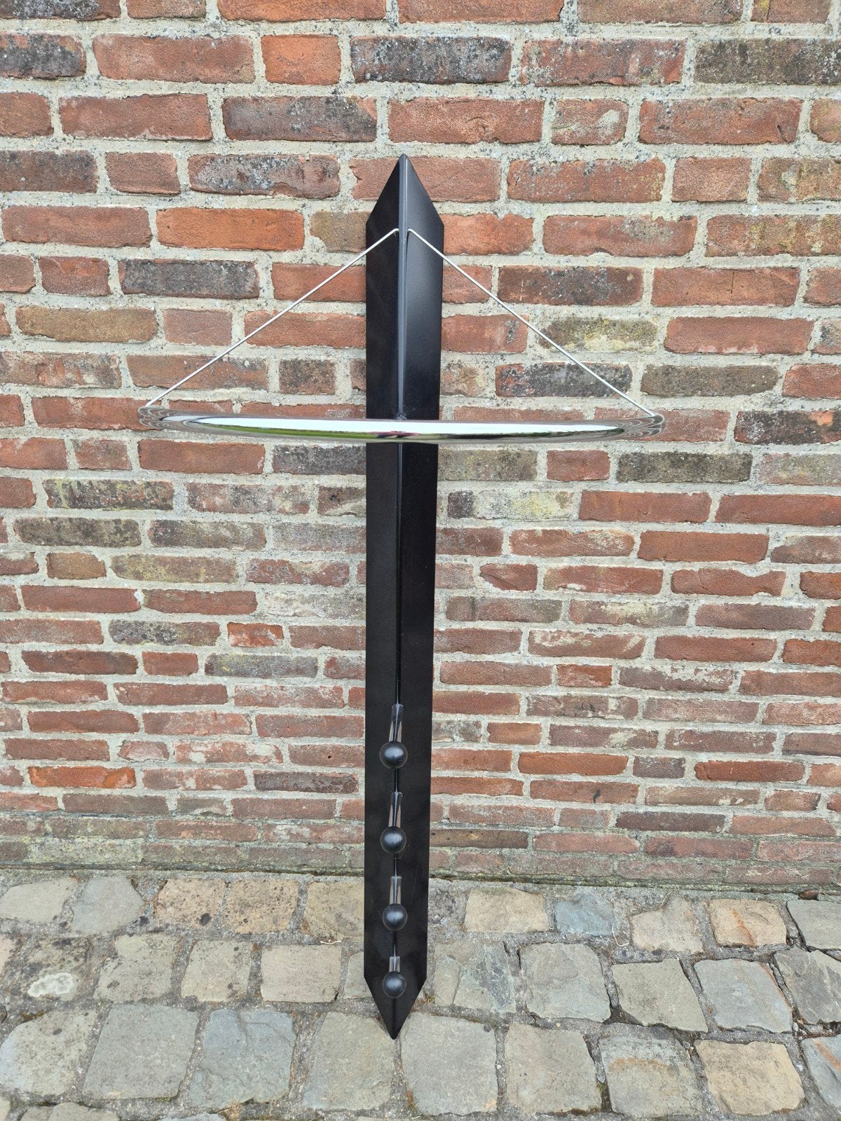 postmoderne jaren 80 kapstok, Huis en Inrichting, Woonaccessoires | Kapstokken, Zo goed als nieuw, Minder dan 100 cm, Metaal, Ophalen
