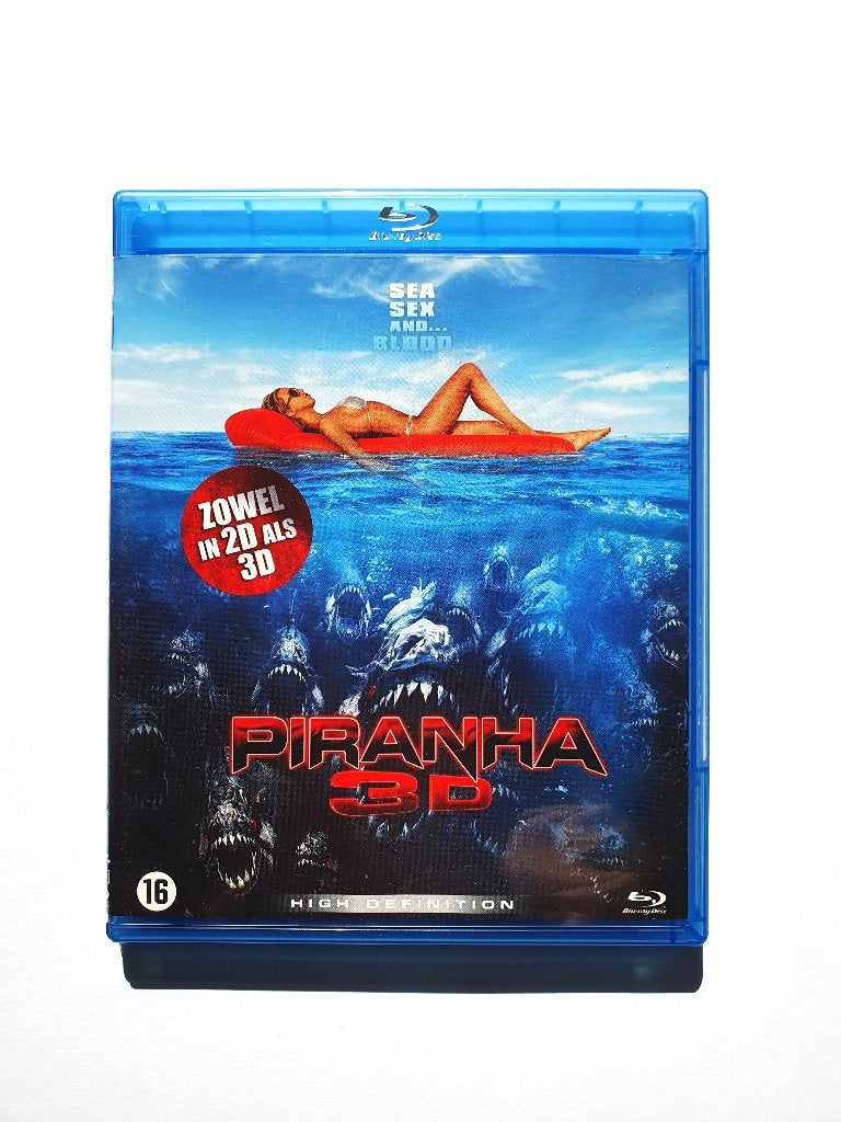 Piranha 3D + 2D, Ophalen of Verzenden, Zo goed als nieuw, Horror