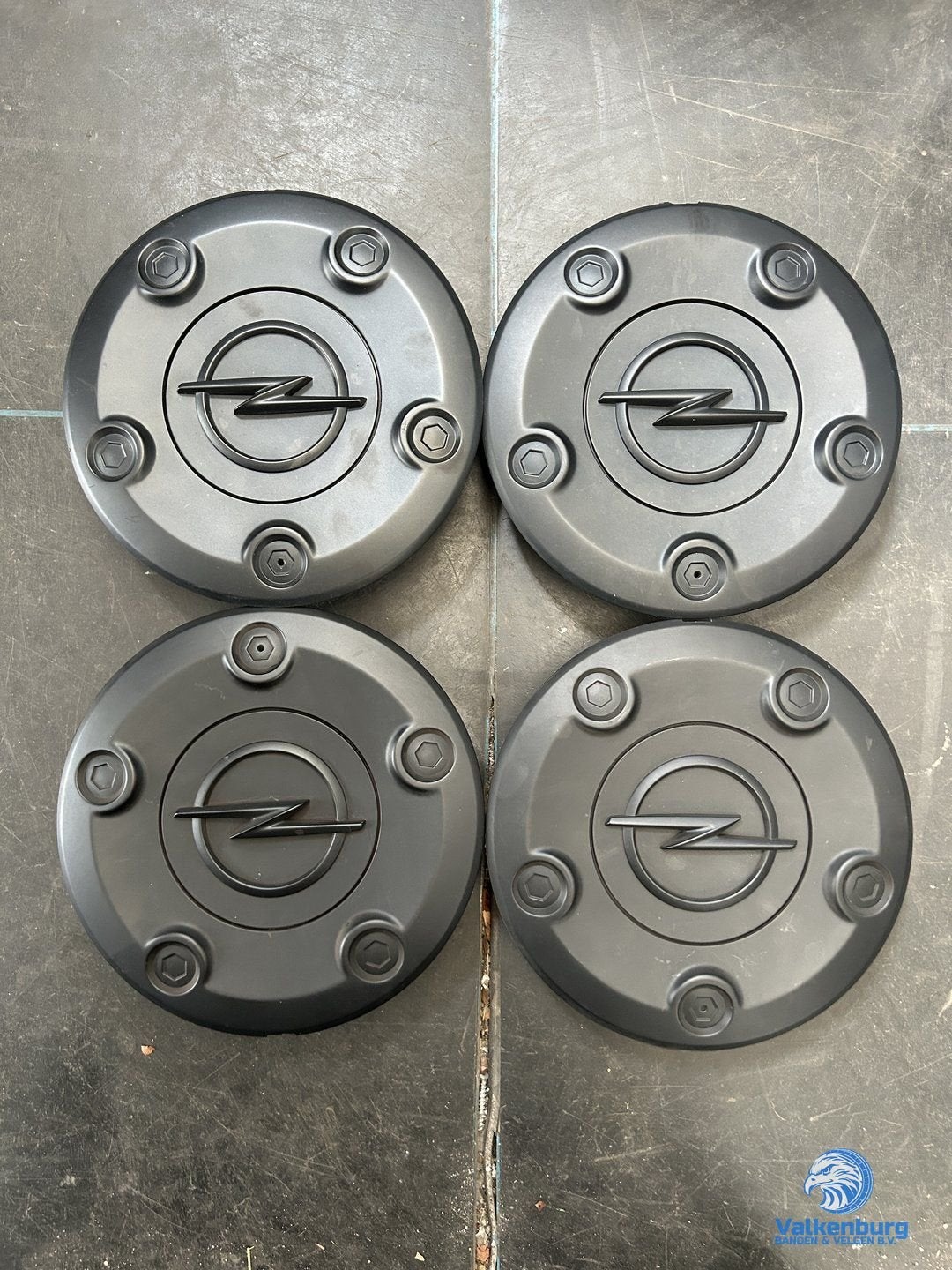 ORIGINELE Opel Vivaro C naafkap naafdop wieldop set zwart