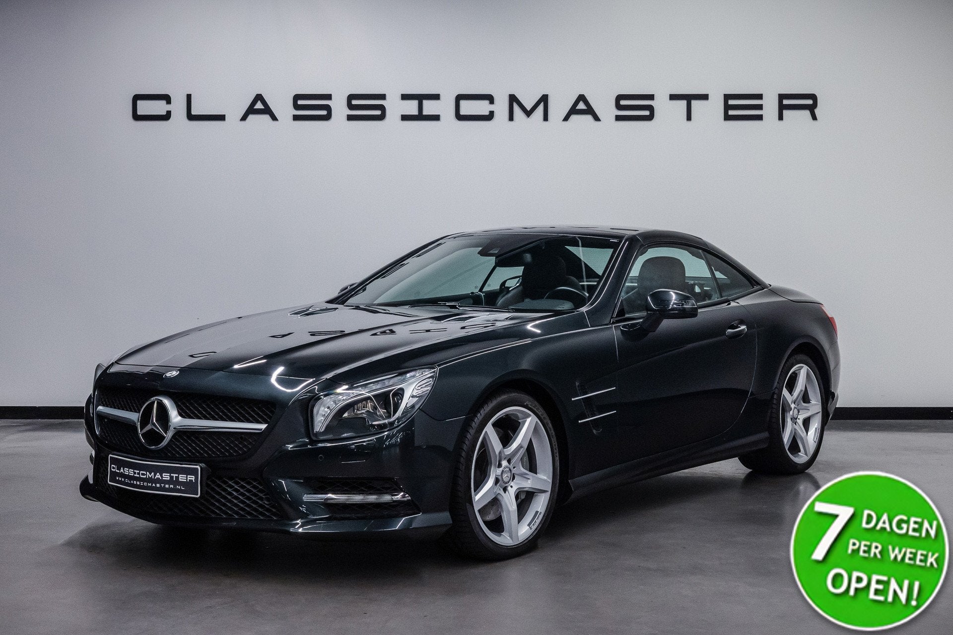 Mercedes-Benz SL-Klasse 500 AMG Styling (bj 2013, automaat), Auto's, Achterwielaandrijving, Gebruikt, Cabriolet, Xenon verlichting