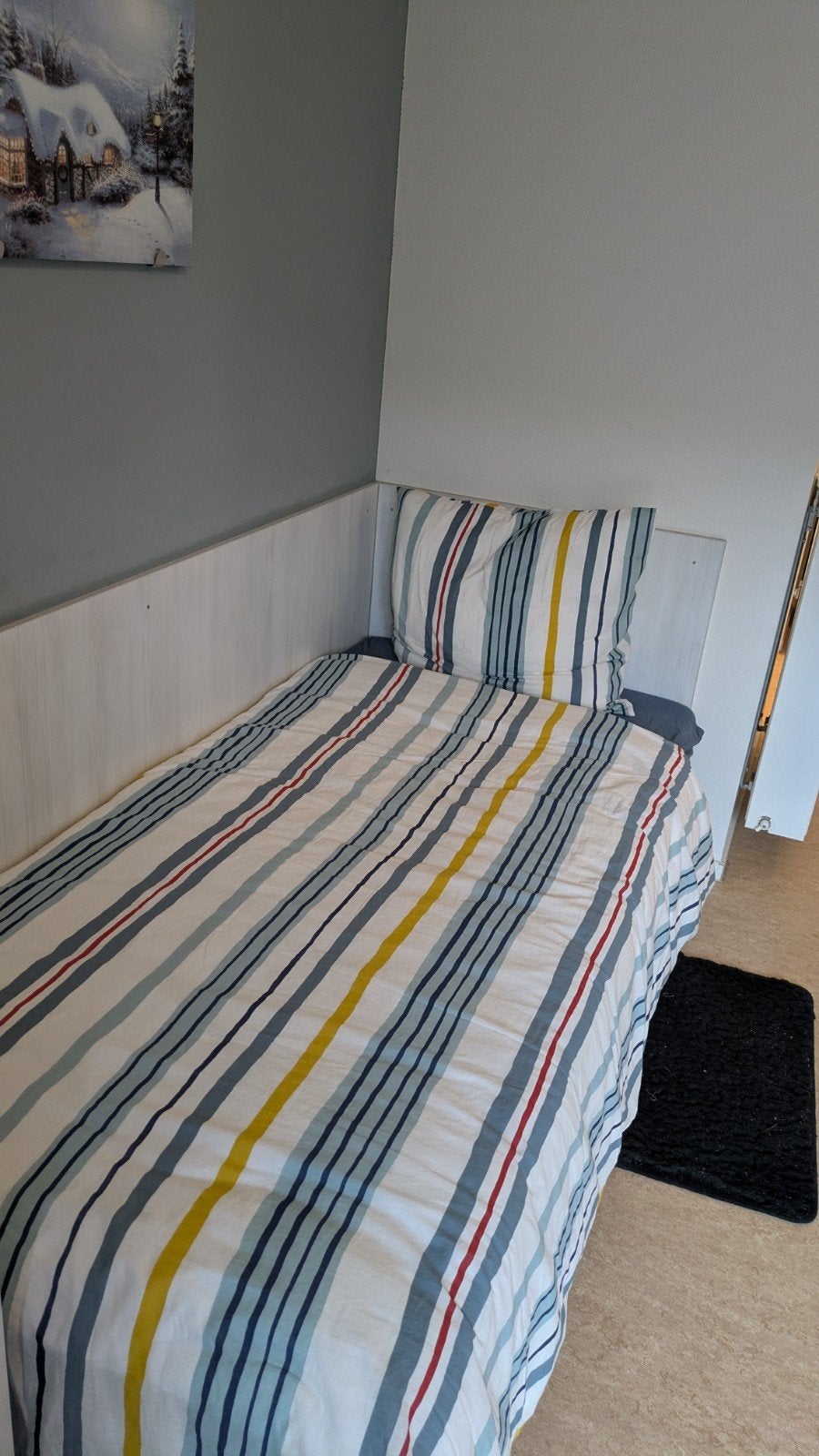 Eenpersoons beddengoedset - zo goed als nieuw, Ophalen, Eenpersoons, Meerkleurig, Beddengoedset