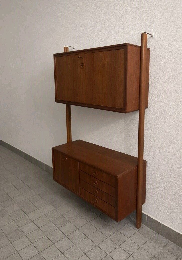 Vintage Fristho Wandmeubel modulair, Huis en Inrichting, Kasten | Wandmeubels, Ophalen