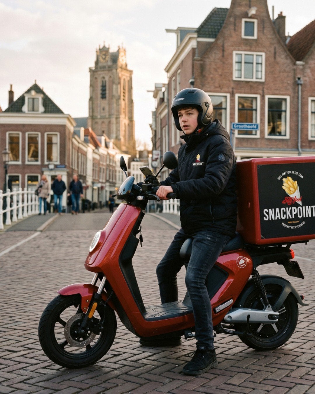 Bezorger gezocht