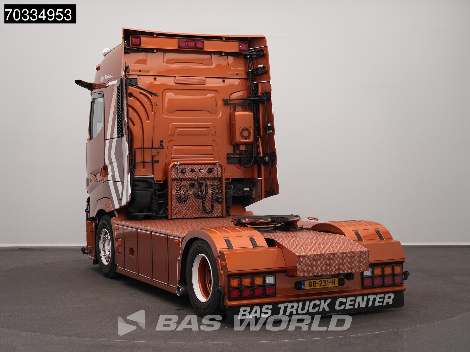 Renault T 480 4X2 NL Show-Truck! TC Full-Air ACC Navi Standk, Auto's, Automaat, Euro 6, Overige kleuren, Renault