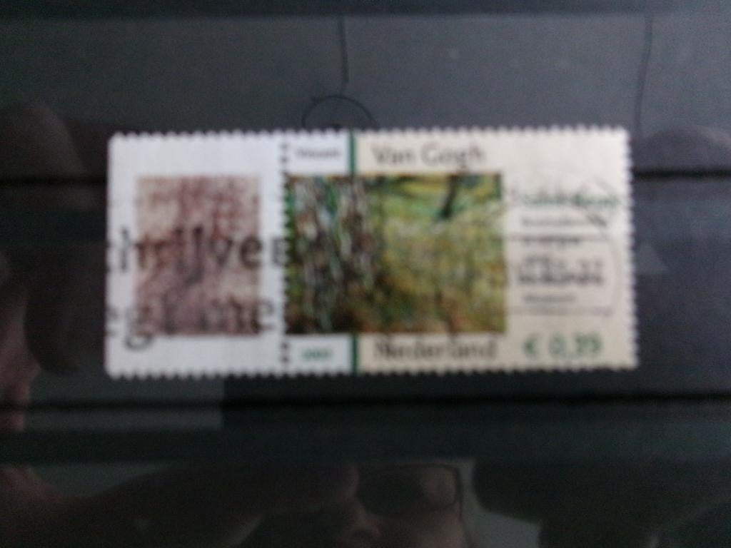 2003 - boomstammen met tab (109d), Verzenden, Gestempeld