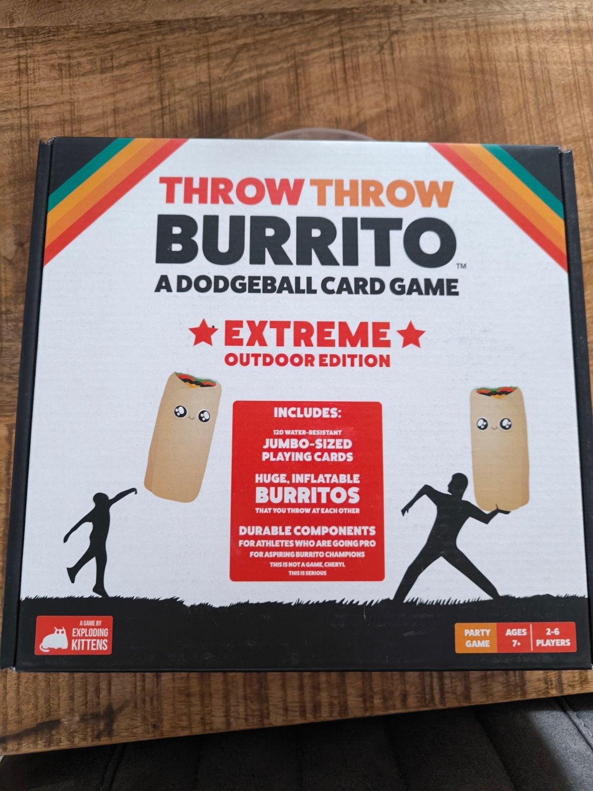 Throw Throw Burrito, Ophalen, Nieuw