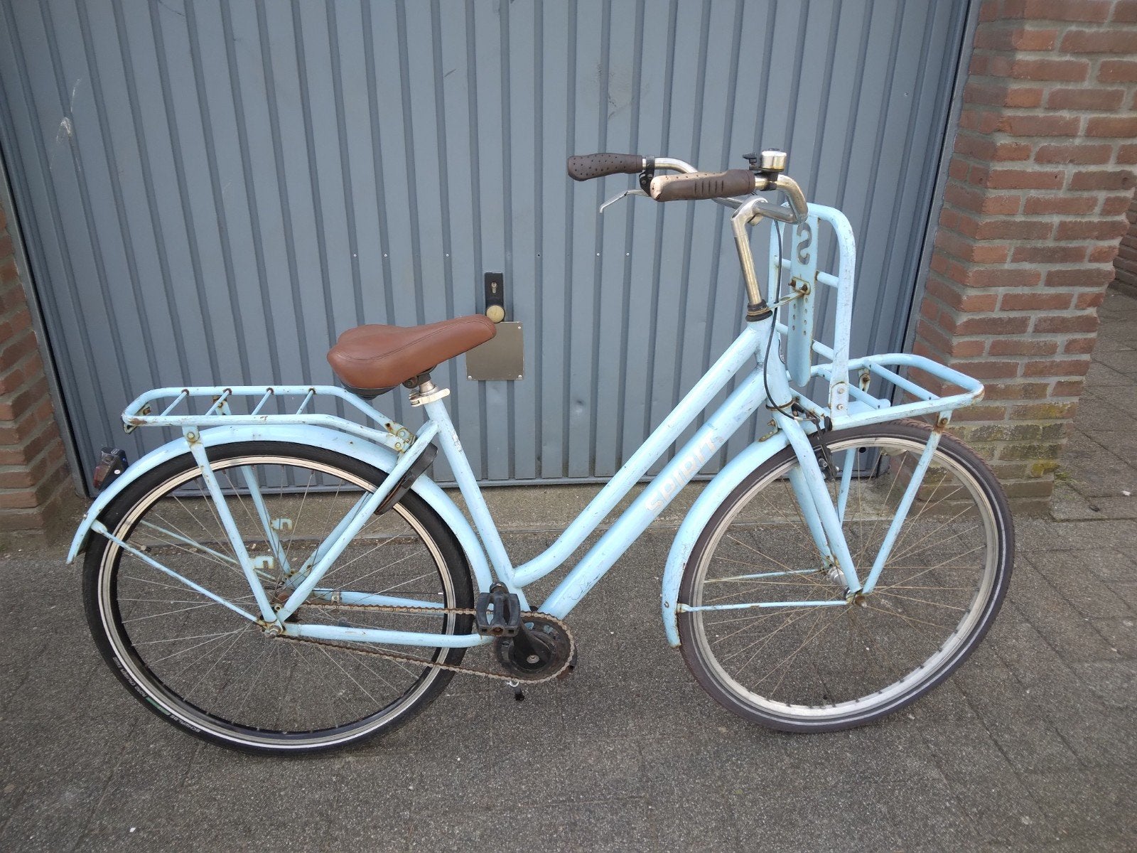 Spirit Cargo Damesfiets 28 inch, framemaat 54 cm, Terugtraprem, Ophalen, Overige merken, 53 tot 56 cm