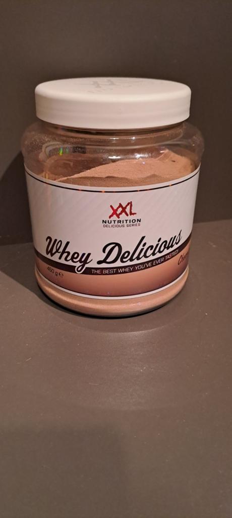 XXL Nutrition Whey Chocolade, Ophalen, Gebruikt, Poeder of Drank
