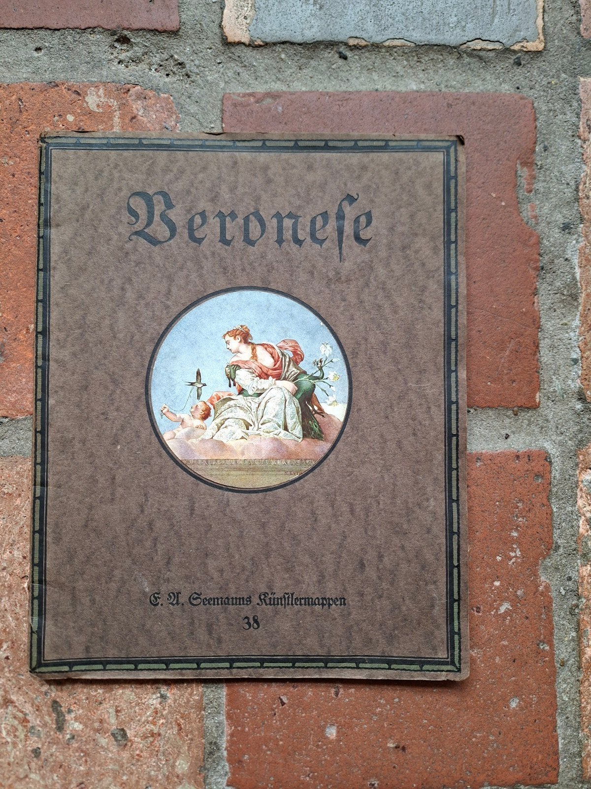 Paolo Veronese: Acht Farbige Gemälde-Wiedergaben, Boeken, Ophalen of Verzenden, Gelezen, Schilder- en Tekenkunst, Artur Seemann