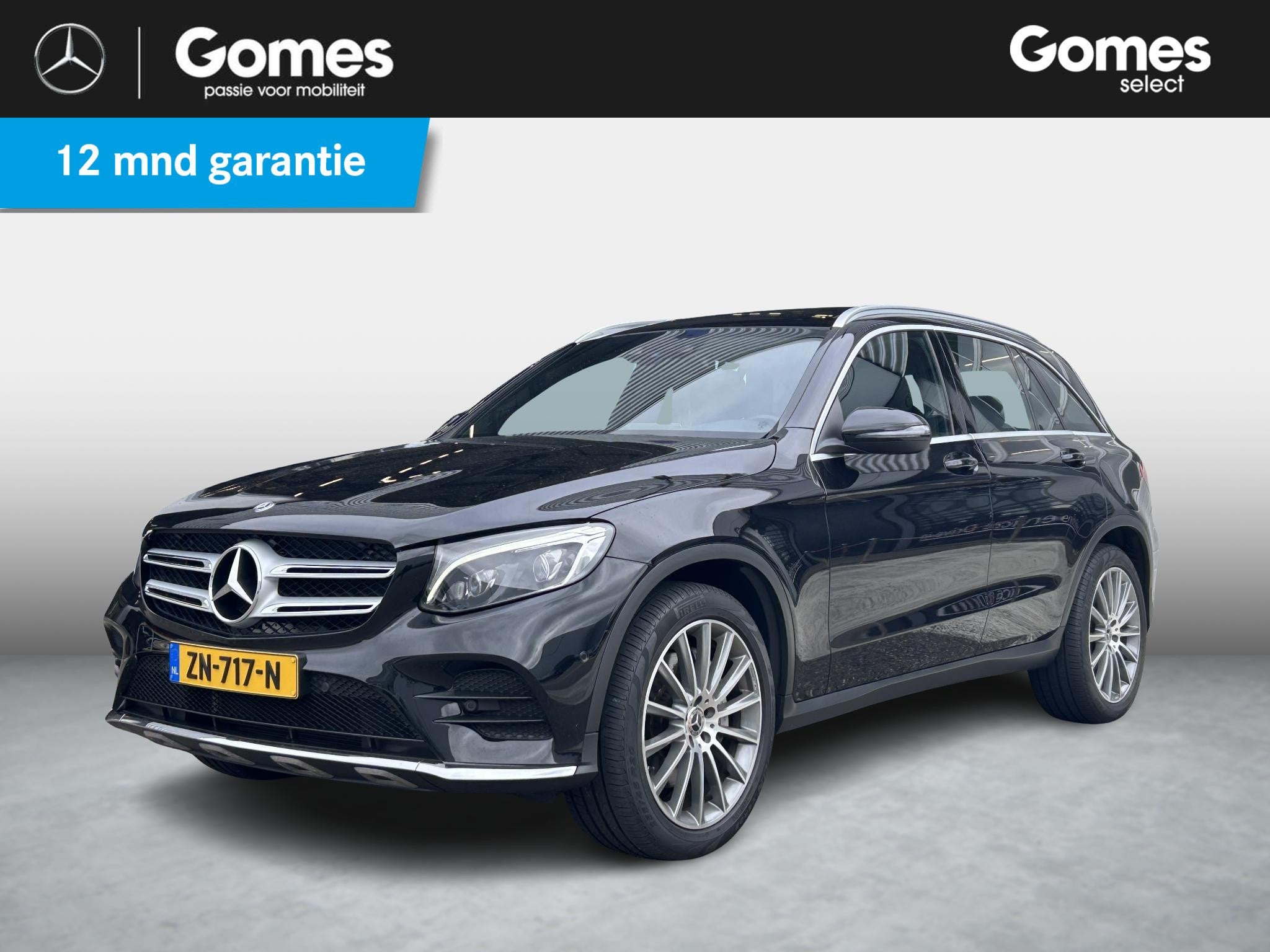 Mercedes-Benz GLC-klasse 250 4MATIC Sport Edition Premium |, 12 maanden, Gebruikt, 4 cilinders, Leder en Stof