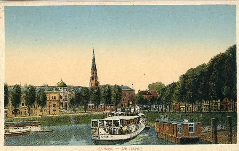 ARNHEM – De Haven 1920 (VK505), Verzamelen, Ansichtkaarten | Nederland, Verzenden, Voor 1920, Ongelopen, Gelderland