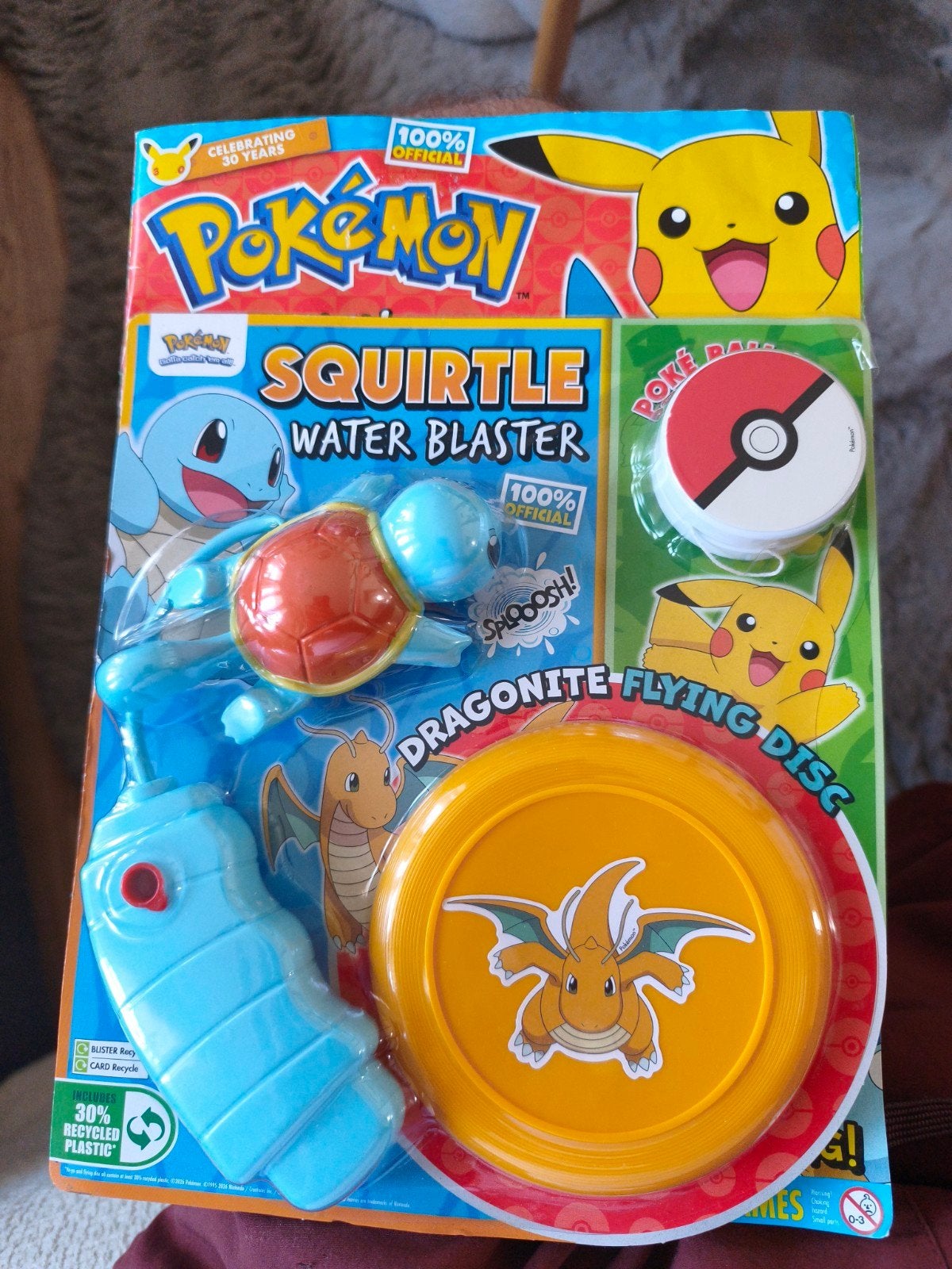 Pokémon Magazine met Squirtle Water Blaster, Ophalen of Verzenden, Nieuw, Boek of Catalogus