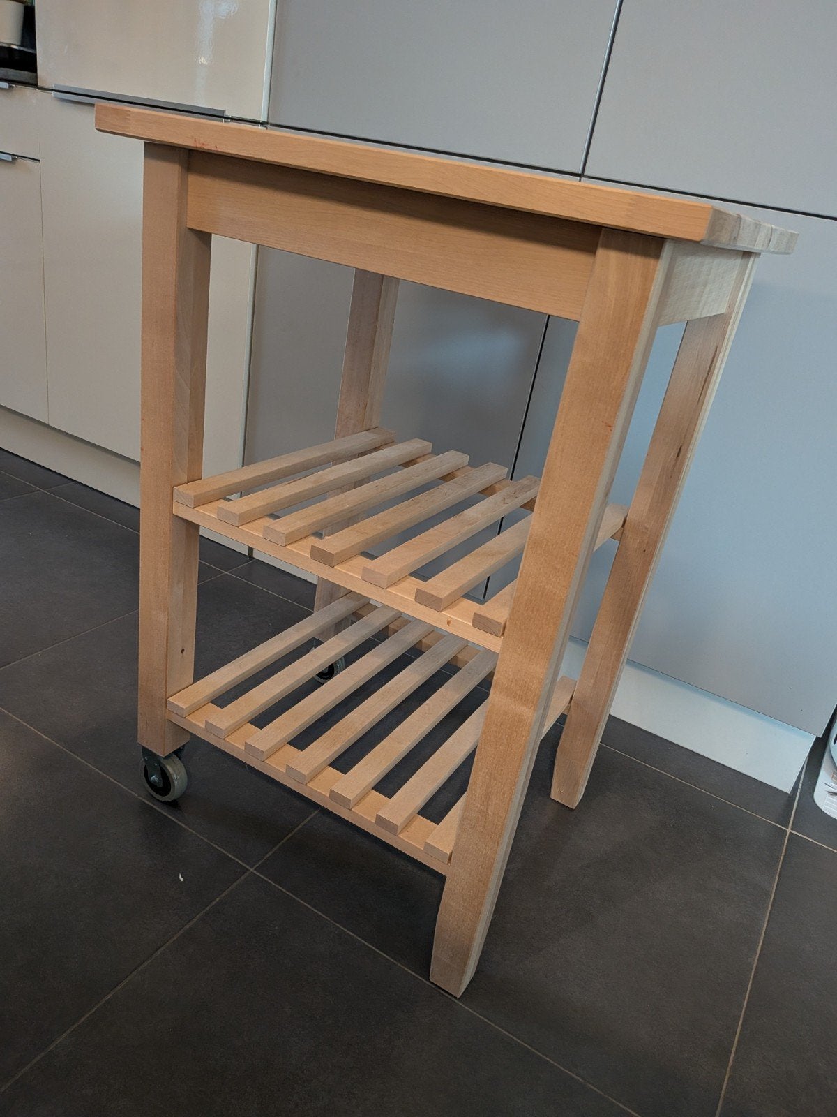 IKEA Bekväm Keukentrolley, Ophalen, 50 tot 100 cm, Modern, Functioneel, Tot twee personen