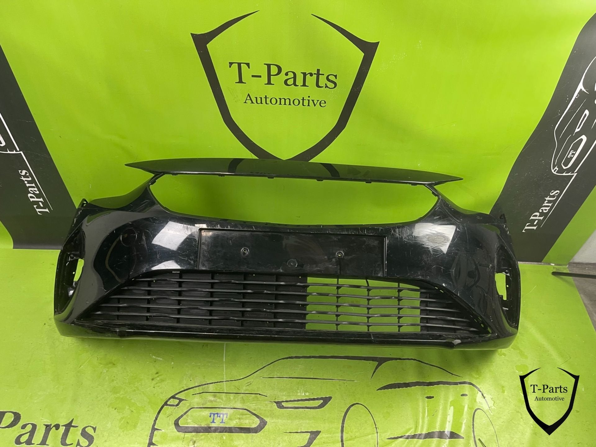 opel corsa f voorbumepr bumper grille rooster gril, Info@fabrikant.eu, Opel, Ophalen of Verzenden, Bumper