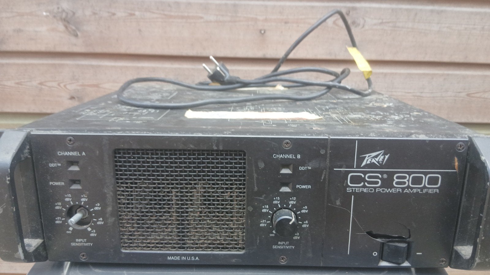 Peavey CS 800 versterker - Gebruikt en werkend, Audio, Tv en Foto, Versterkers en Receivers, Overige merken, Gebruikt, Ophalen of Verzenden