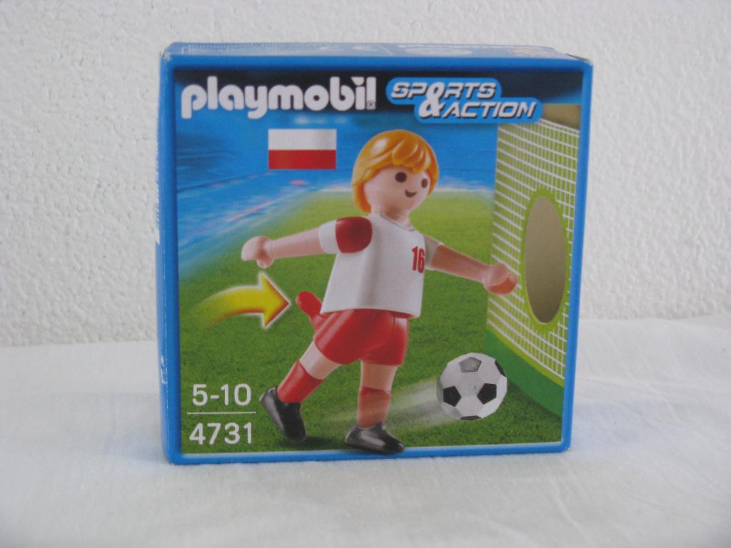 playmobil 4731 voetballer / voetbalspeler polen, Ophalen of Verzenden, Nieuw
