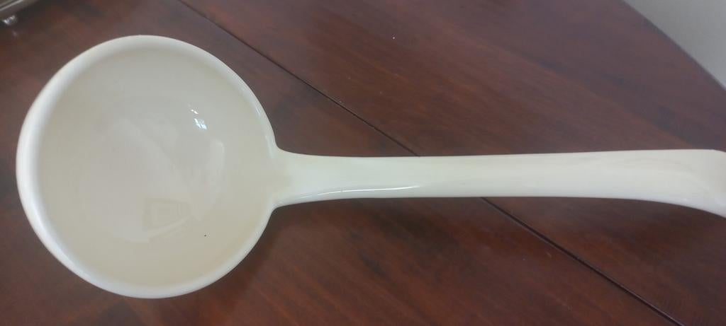 Lepel Aardewerk Creme, Ophalen of Verzenden